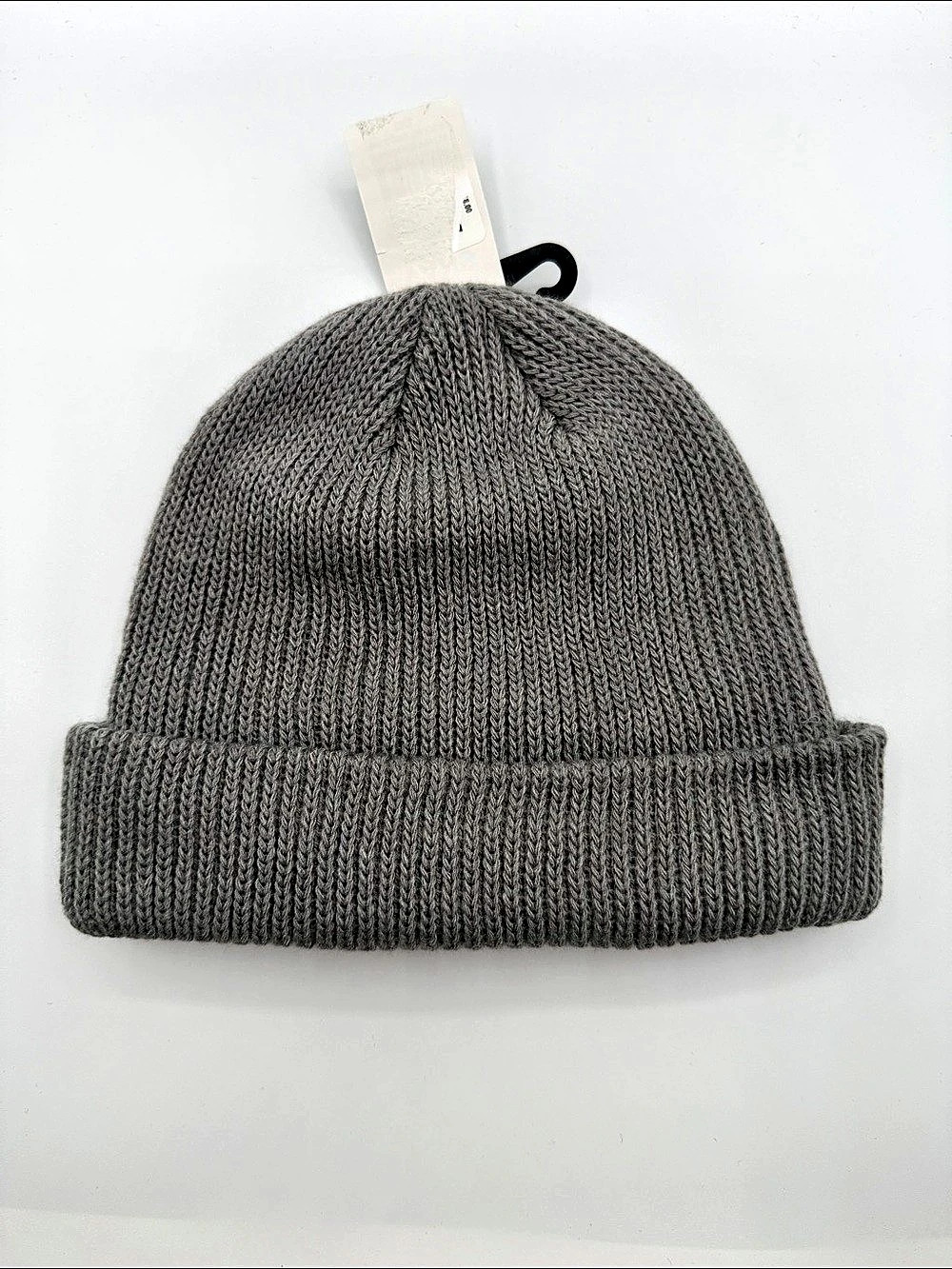 Vans Core Basics Beanie Gray Ribbed - Picture 2 of 2